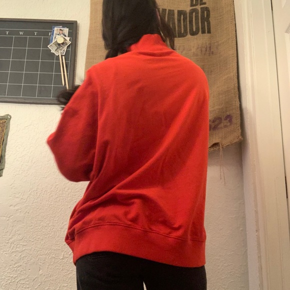 ❤️ red mock neck sweater ❤️ - Picture 4 of 5